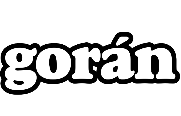Gorán panda logo
