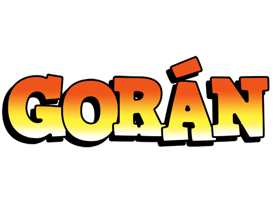 Gorán sunset logo