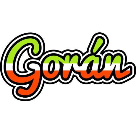 Gorán superfun logo