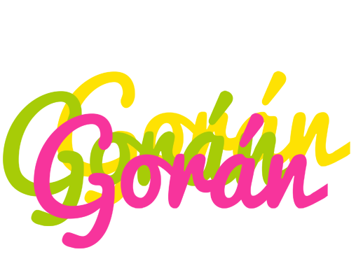 Gorán sweets logo