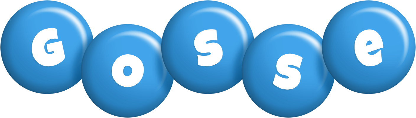 Gosse candy-blue logo