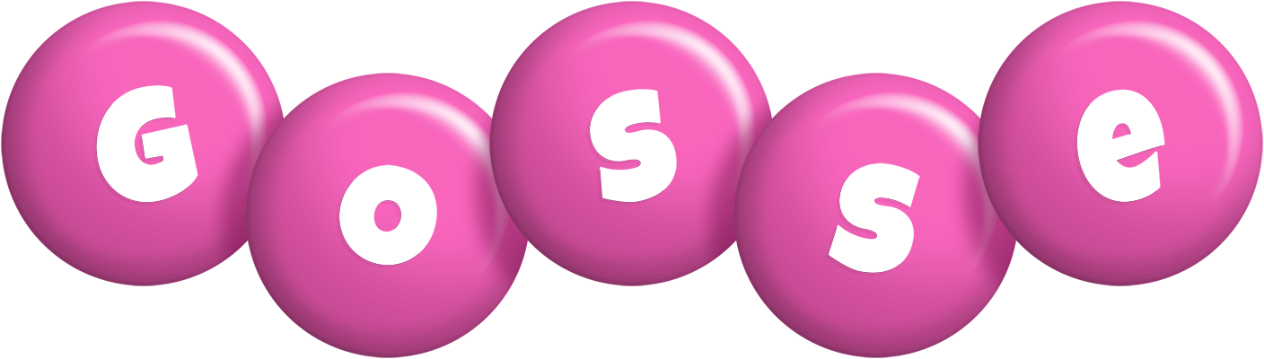 Gosse candy-pink logo