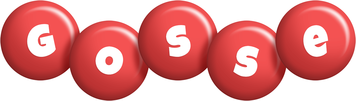 Gosse candy-red logo