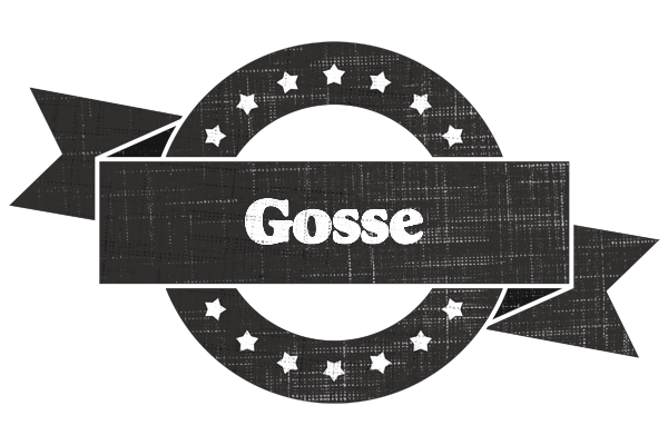 Gosse grunge logo