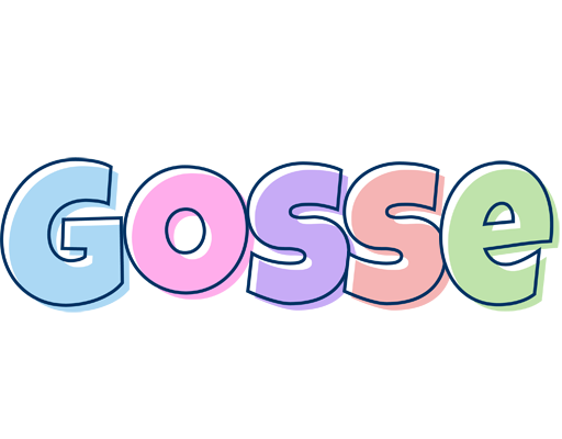 Gosse pastel logo