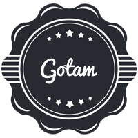 Gotam badge logo