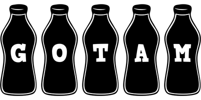 Gotam bottle logo