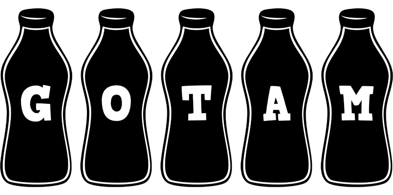 Gotam bottle logo