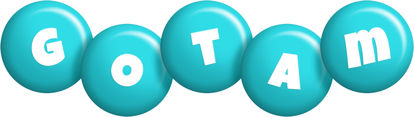 Gotam candy-azur logo
