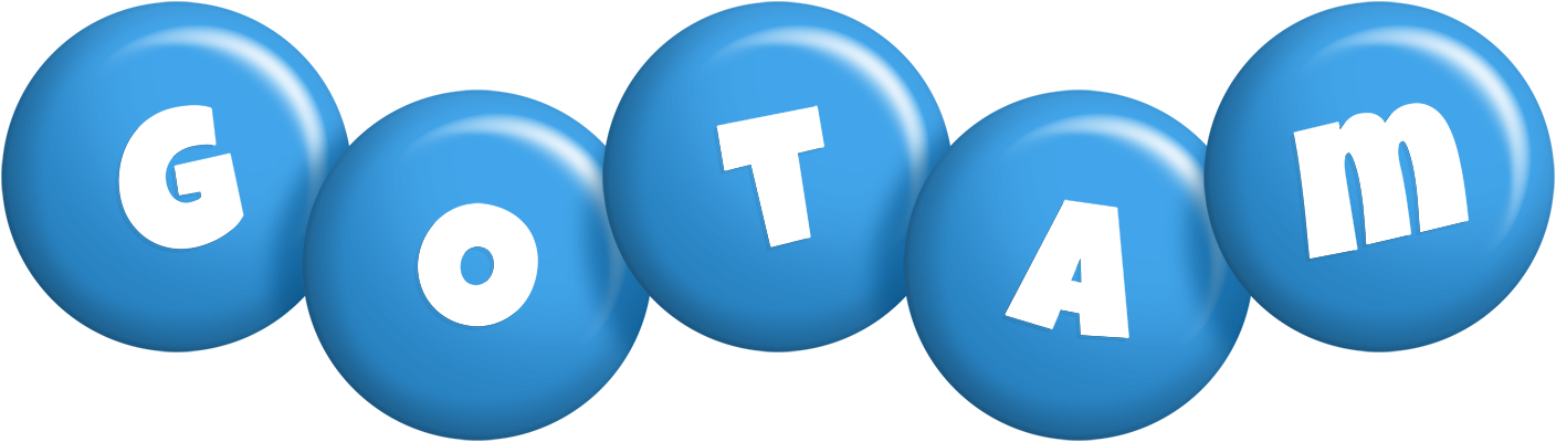 Gotam candy-blue logo
