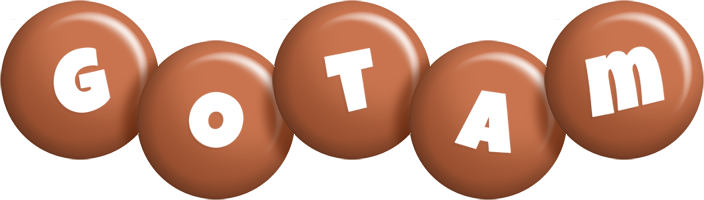 Gotam candy-brown logo