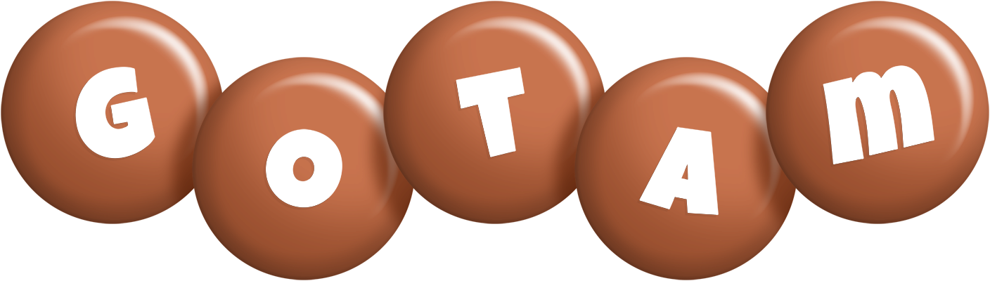 Gotam candy-brown logo