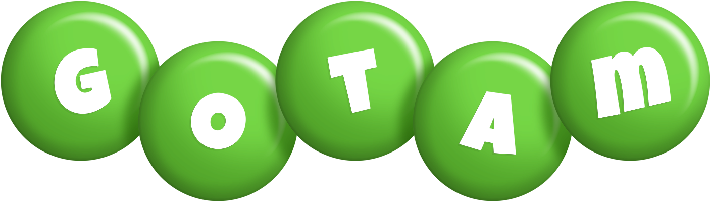 Gotam candy-green logo