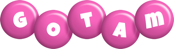 Gotam candy-pink logo