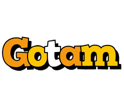 Gotam cartoon logo