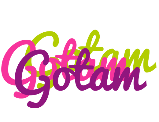 Gotam flowers logo