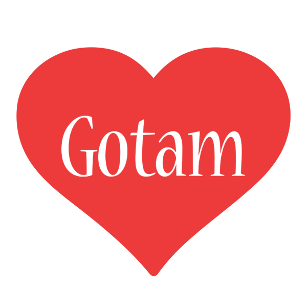 Gotam love logo