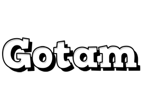 Gotam snowing logo