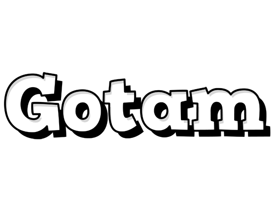 Gotam snowing logo