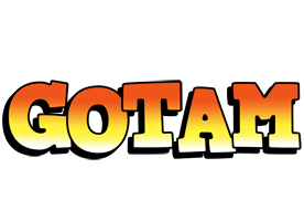 Gotam sunset logo