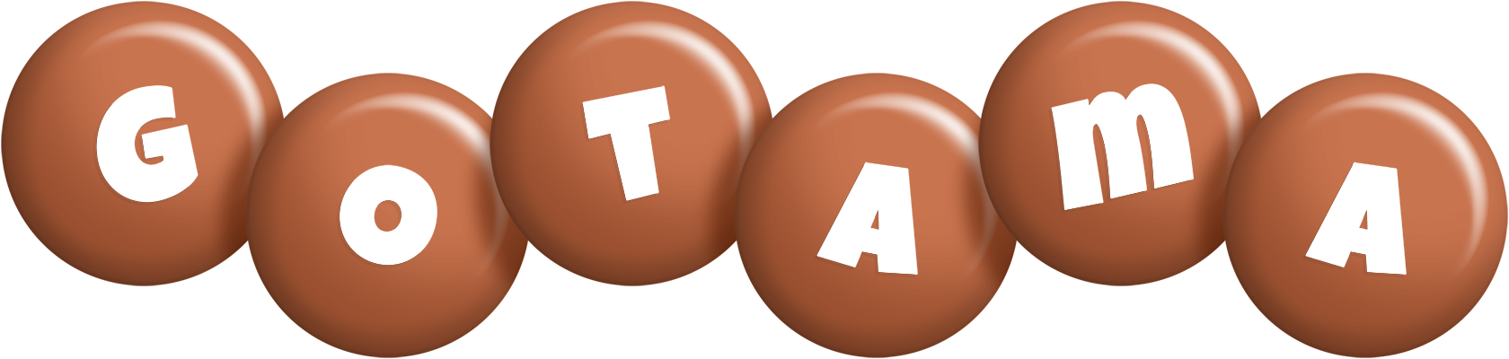 Gotama candy-brown logo