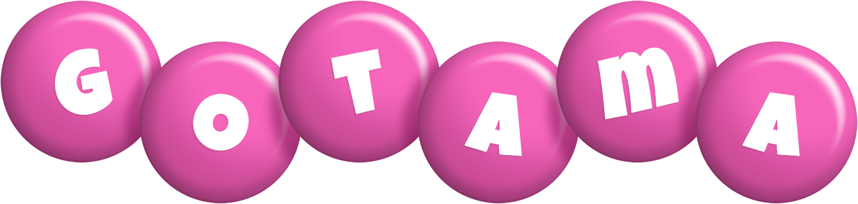 Gotama candy-pink logo