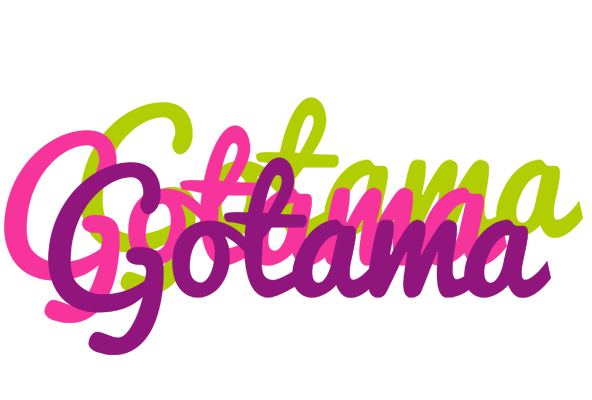 Gotama flowers logo