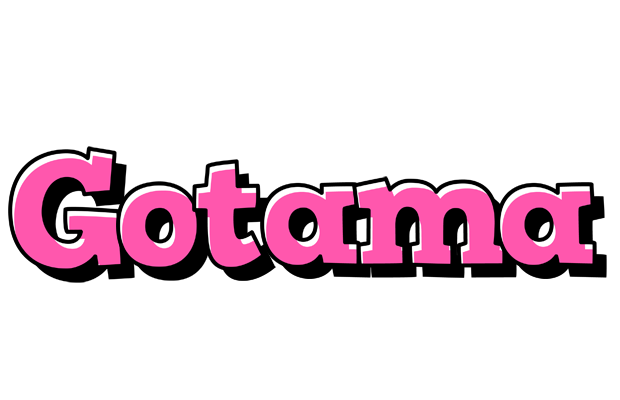 Gotama girlish logo