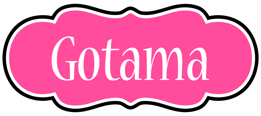 Gotama invitation logo