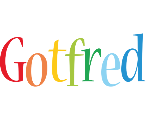 Gotfred birthday logo