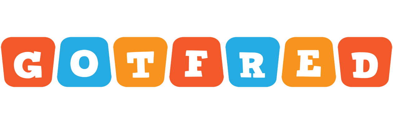 Gotfred comics logo