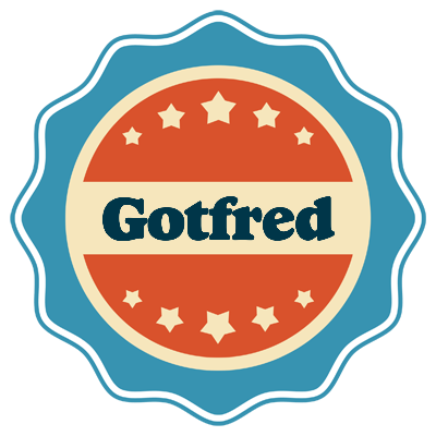 Gotfred labels logo