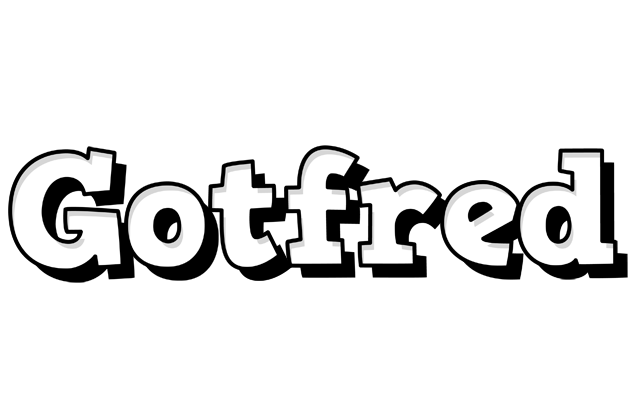 Gotfred snowing logo