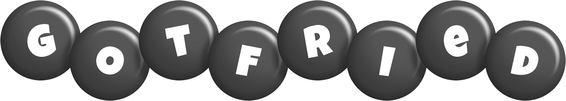 Gotfried candy-black logo