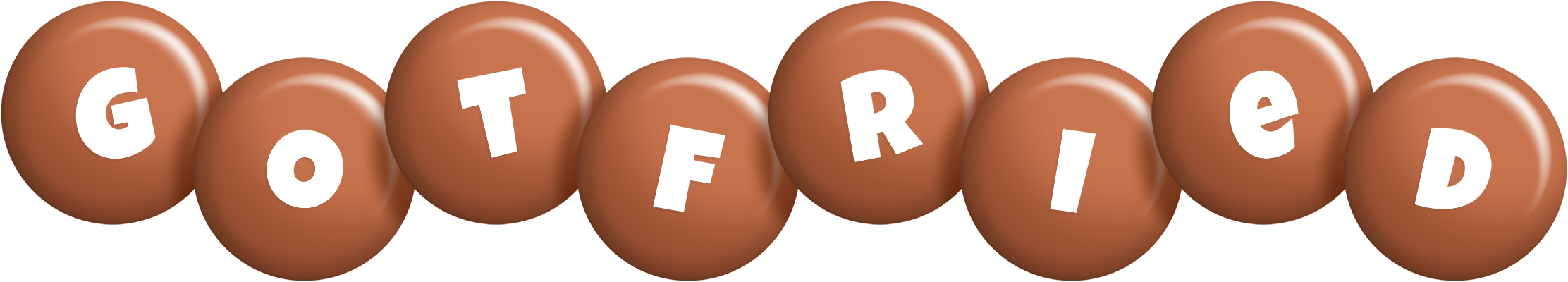 Gotfried candy-brown logo
