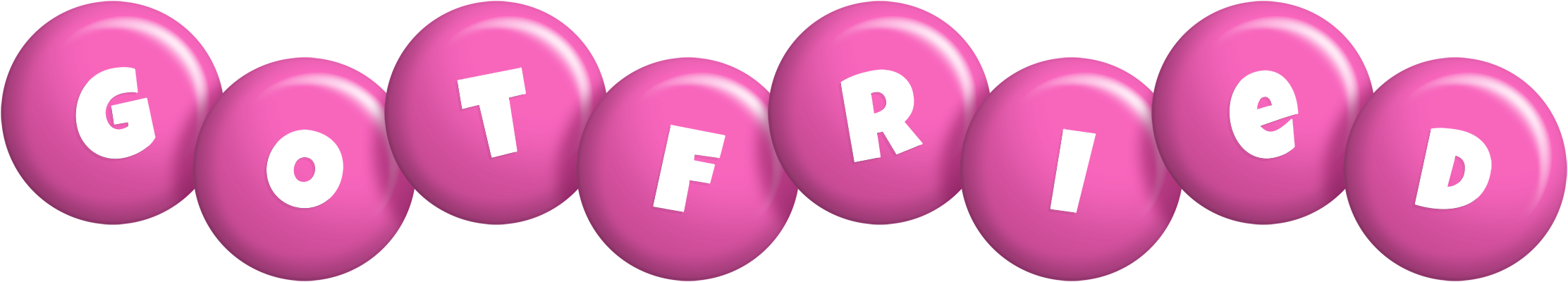 Gotfried candy-pink logo