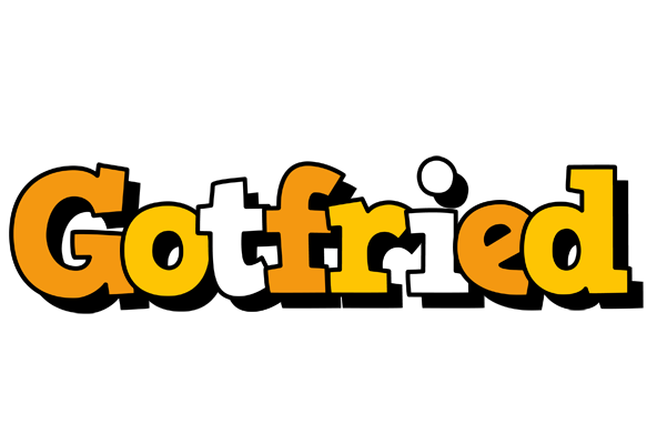 Gotfried cartoon logo