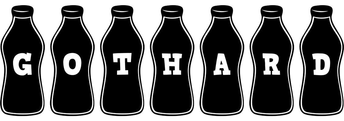 Gothard bottle logo
