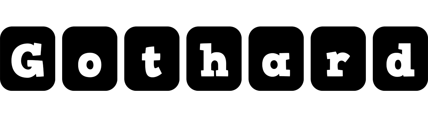 Gothard box logo
