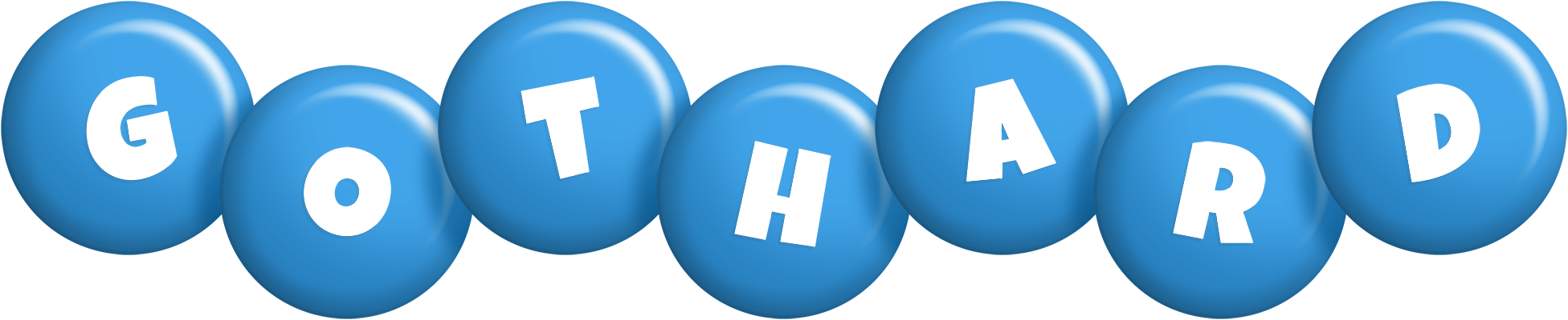 Gothard candy-blue logo