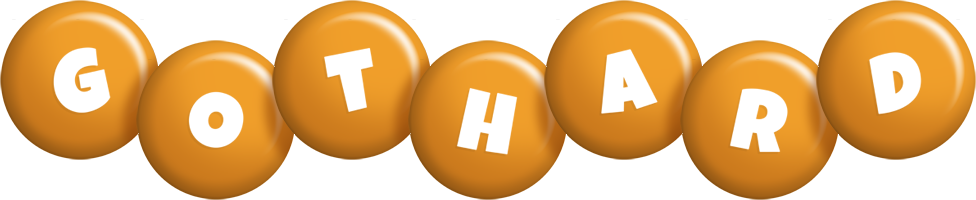 Gothard candy-orange logo
