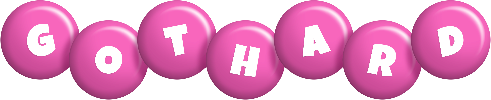 Gothard candy-pink logo