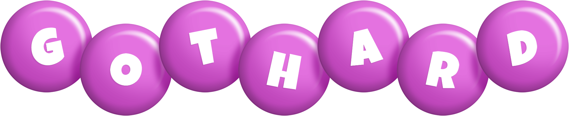 Gothard candy-purple logo