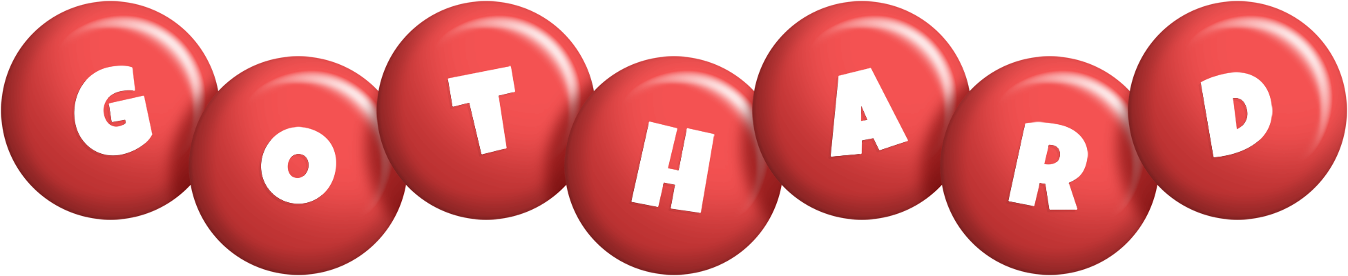 Gothard candy-red logo