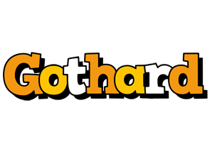 Gothard cartoon logo
