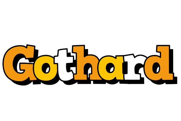 Gothard cartoon logo