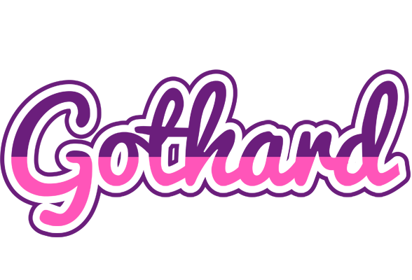 Gothard cheerful logo