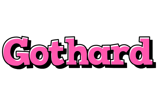 Gothard girlish logo
