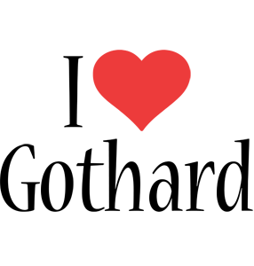 Gothard i-love logo