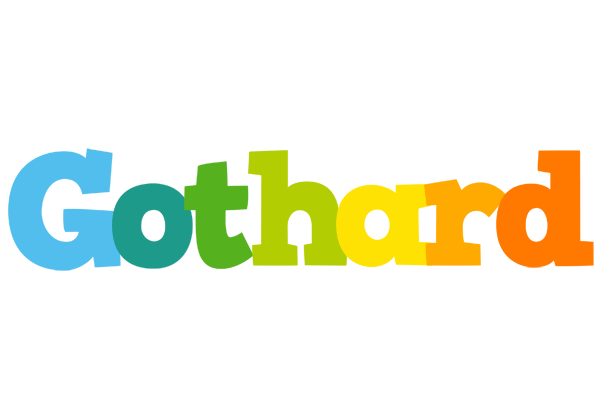 Gothard rainbows logo